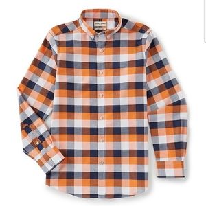 Long Sleeve Crosby Check Stretch Oxford Sportshirt